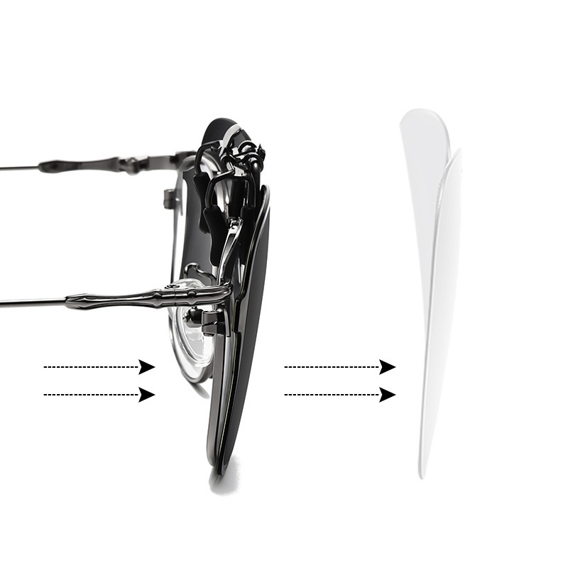 Eric-Polarizing sunglasses clip optional night vision lenses