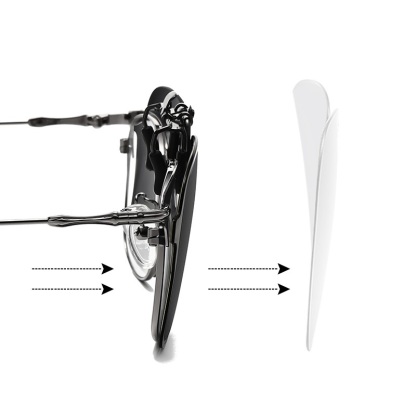 Eric-Polarizing sunglasses clip optional night vision lenses