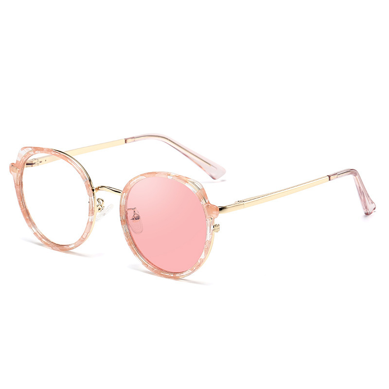 Iris-Round fullrim photochromism sunglasses for women