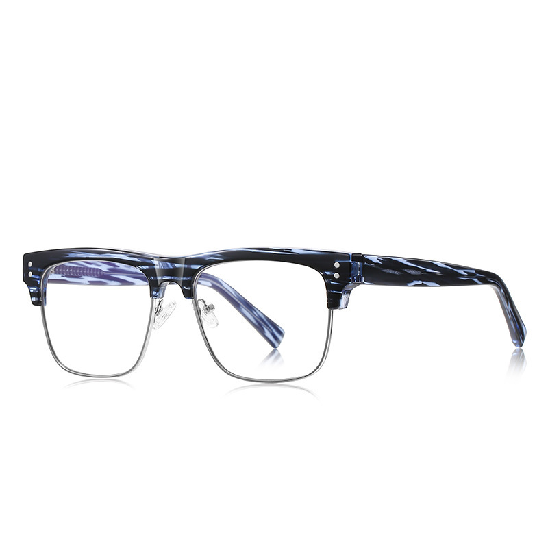 Gary-Square fullrim browline prescription glasses