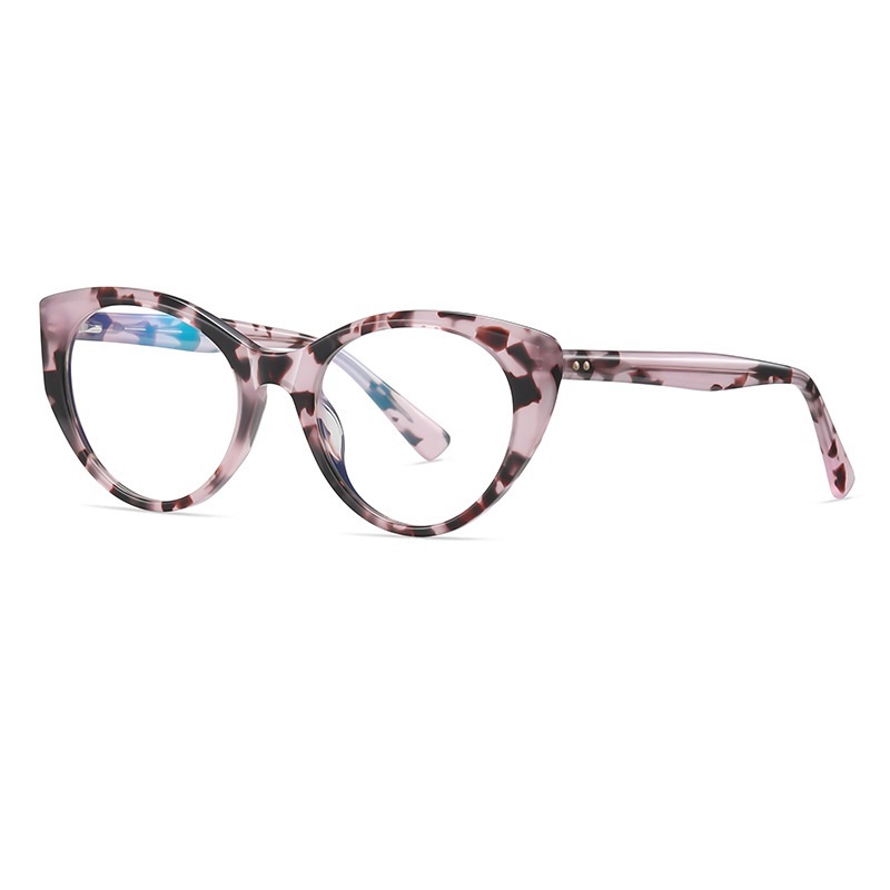 Ginger-Plain lens glasses are available with prescription optical lenses