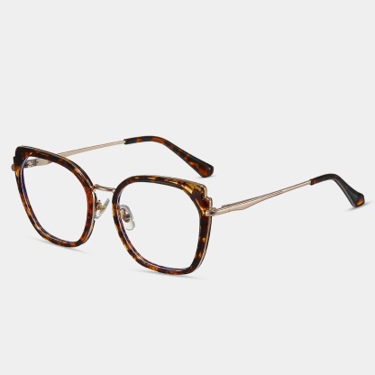 Caitin-Plain lens glasses are available with prescription optical lenses