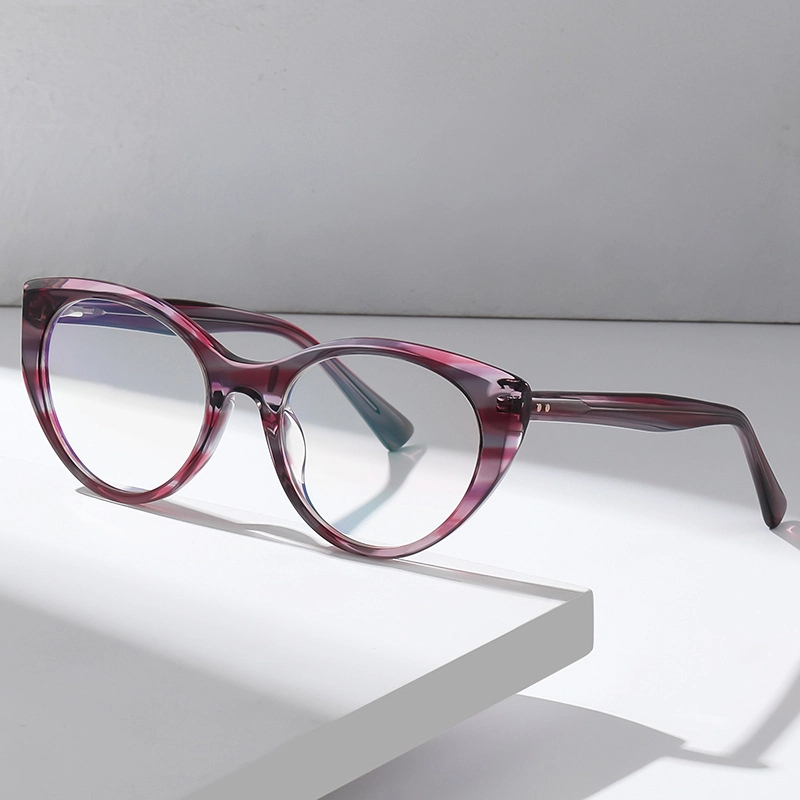 Ginger-Plain lens glasses are available with prescription optical lenses