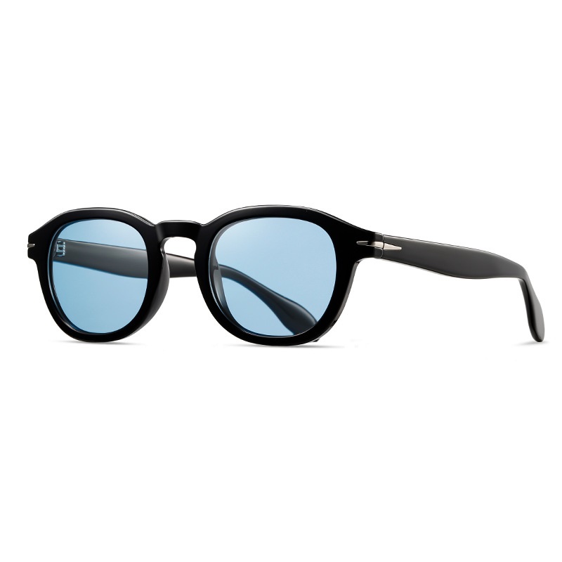 Iola-Round polarized sunglasses can be customized with optical prescription lenses