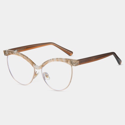 Canace-Plain lens glasses are available with prescription optical lenses