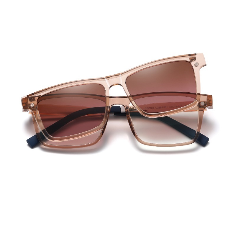 Florence-Optical prescription glasses include magnetically polarized lens set