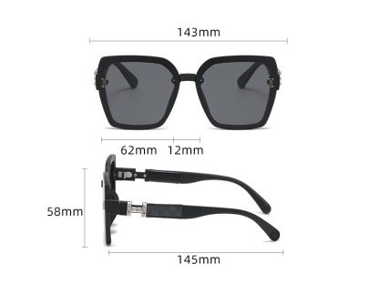 Isabel-Square fullrim polarized sunglasses for women