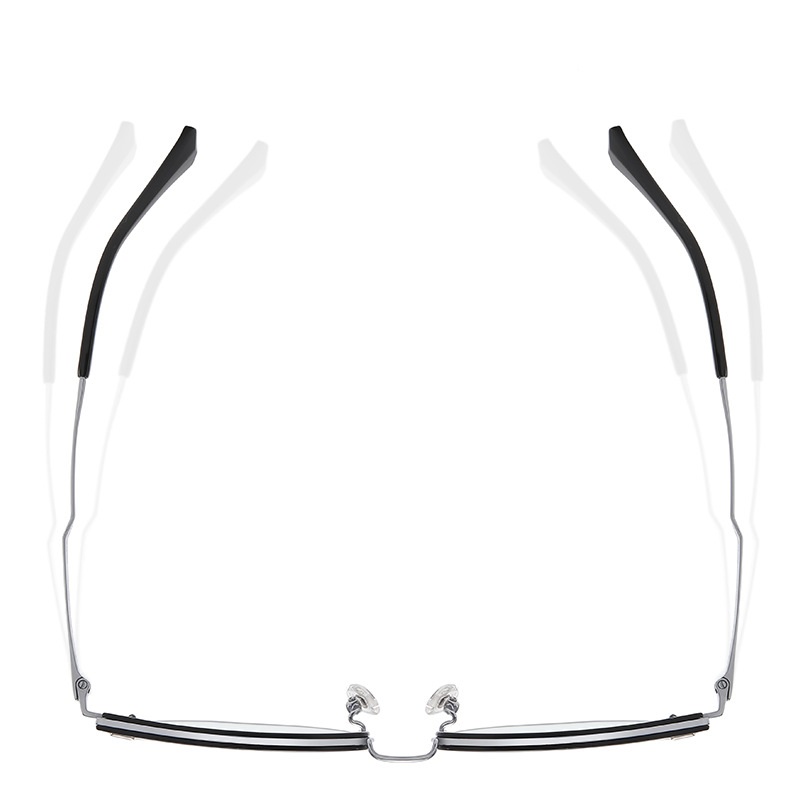 Darren-Plain lens glasses are available with prescription optical lenses