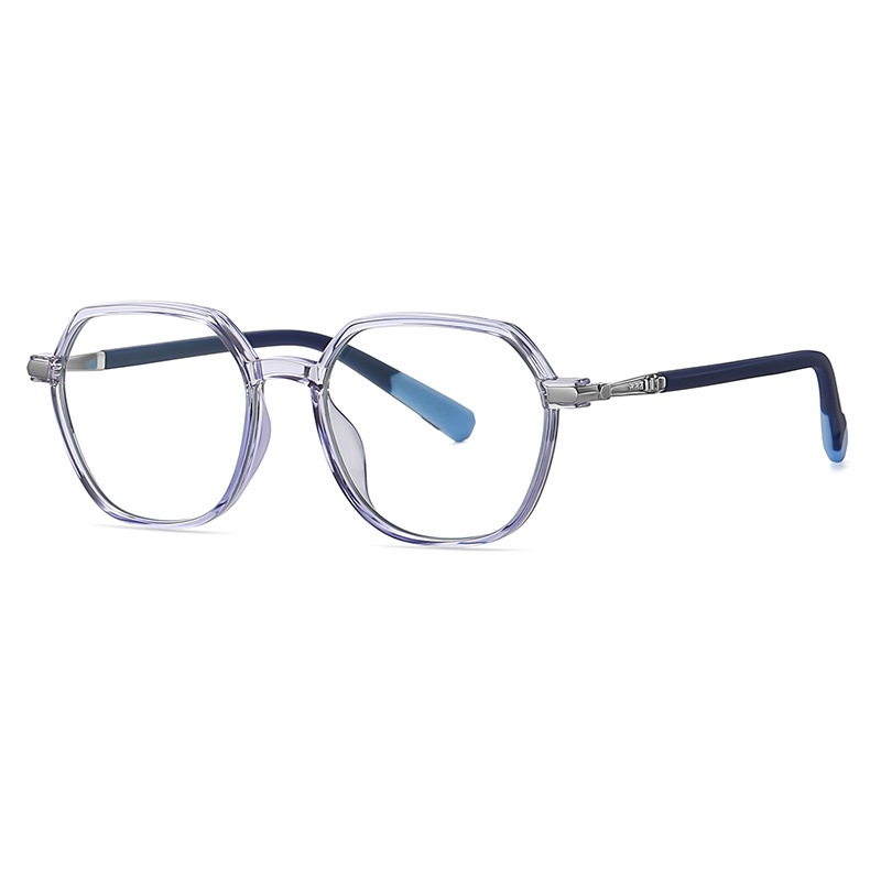 Damara-Plain lens glasses are available with prescription optical lenses