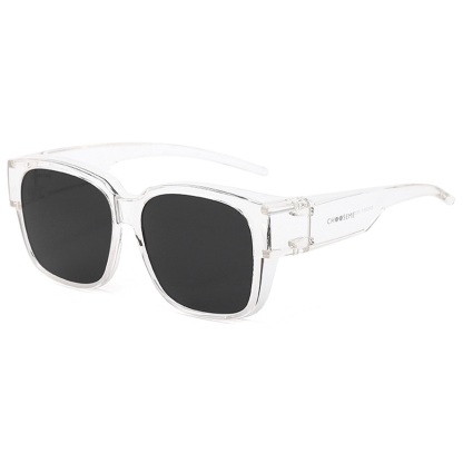 Hana-Polarized sunglasses fit over glasses with optional night vision lenses