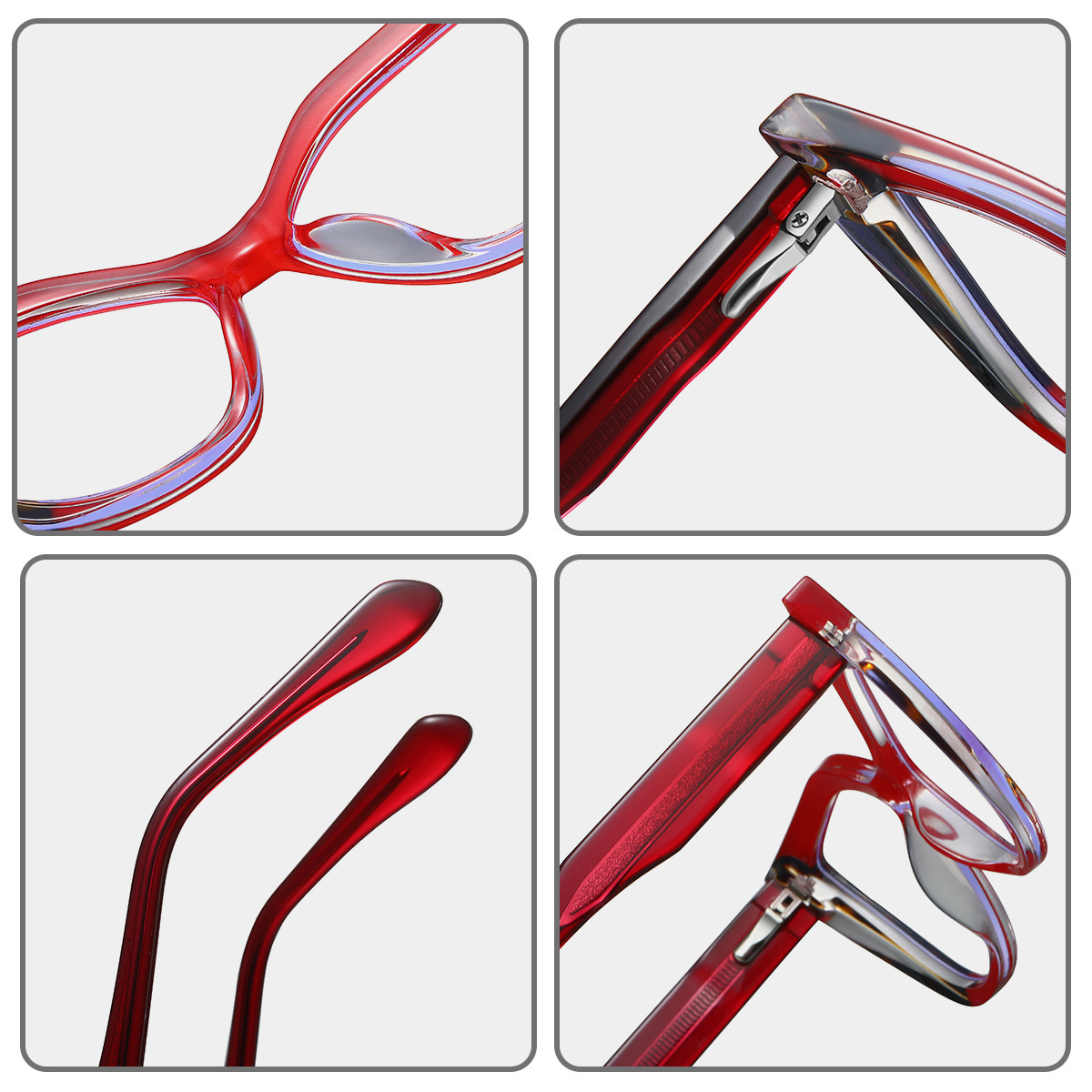 Caltha-Plain lens glasses are available with prescription optical lenses