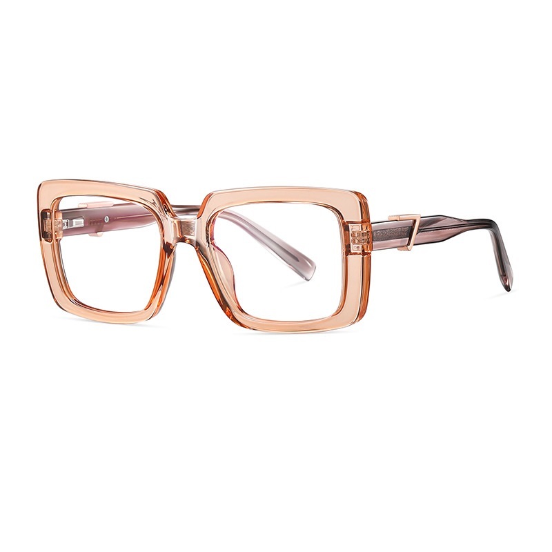 Elina-Plain lens glasses are available with prescription optical lense