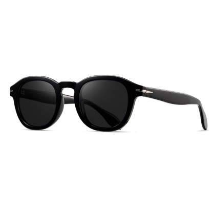 Iola-Round polarized sunglasses can be customized with optical prescription lenses
