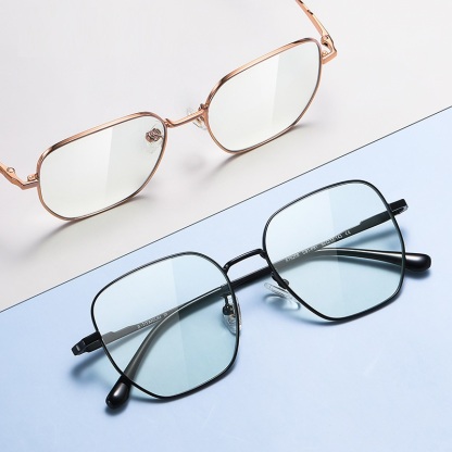 Gella-Plain lens glasses are available with prescription optical lenses