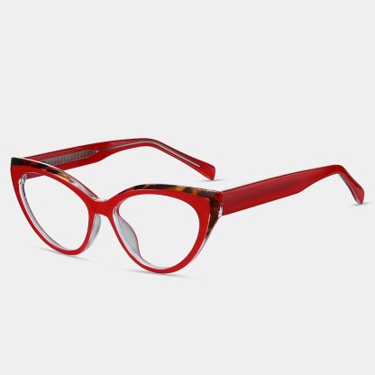 Carol-Plain lens glasses are available with prescription optical lenses