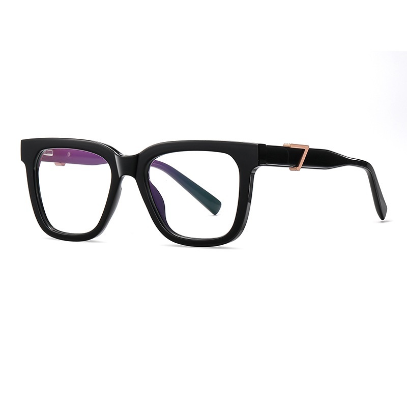 Eliza-Plain lens glasses are available with prescription optical lense