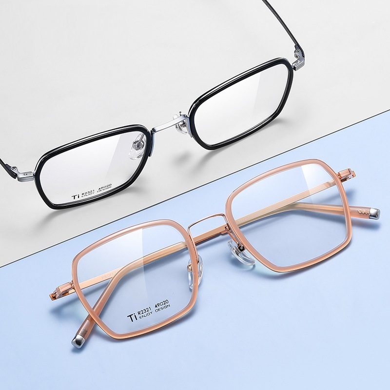 Dan-Plain lens glasses are available with prescription optical lenses