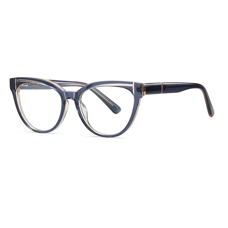 Gella-Plain lens glasses are available with prescription optical lense