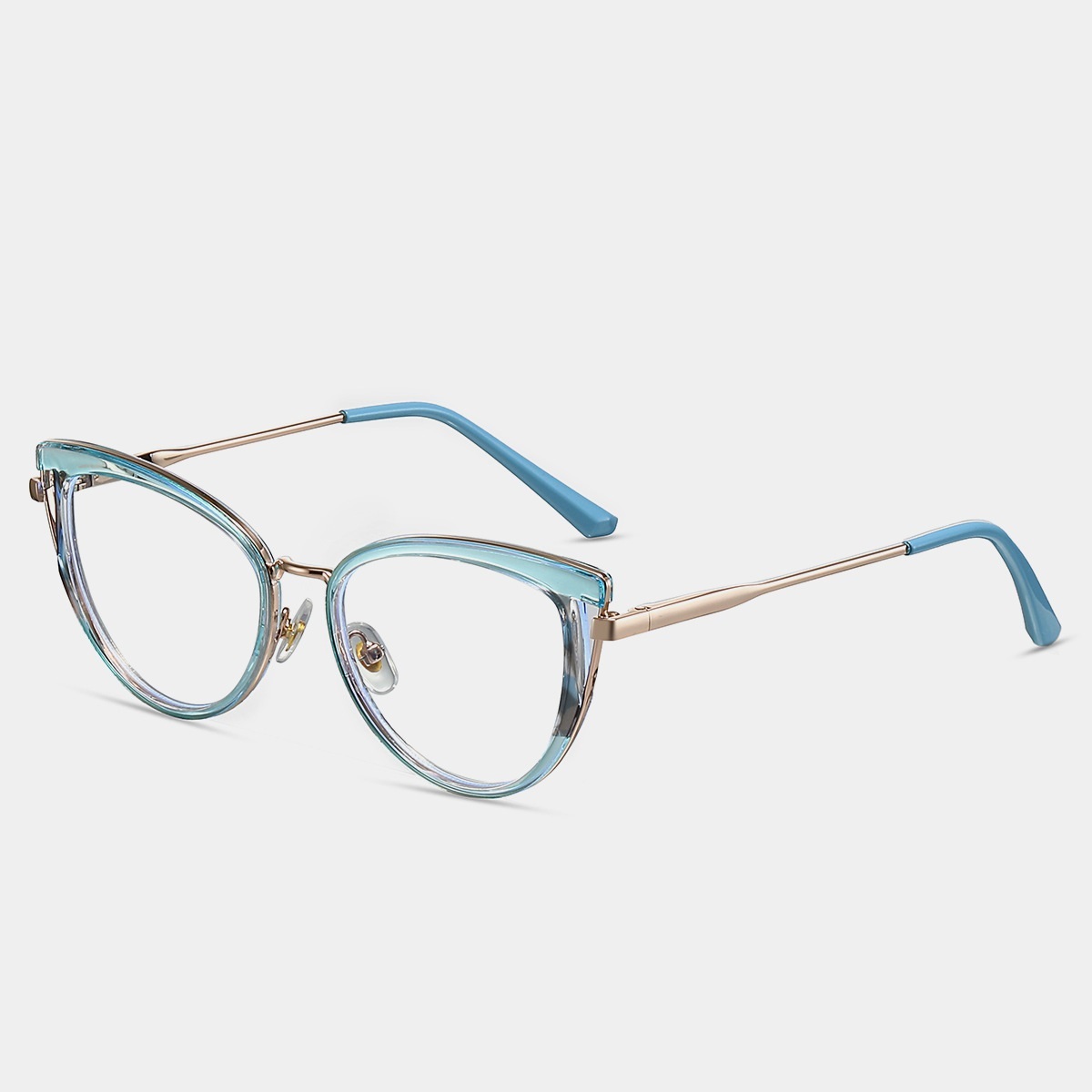 Bunny-Plain lens glasses are available with prescription optical lenses