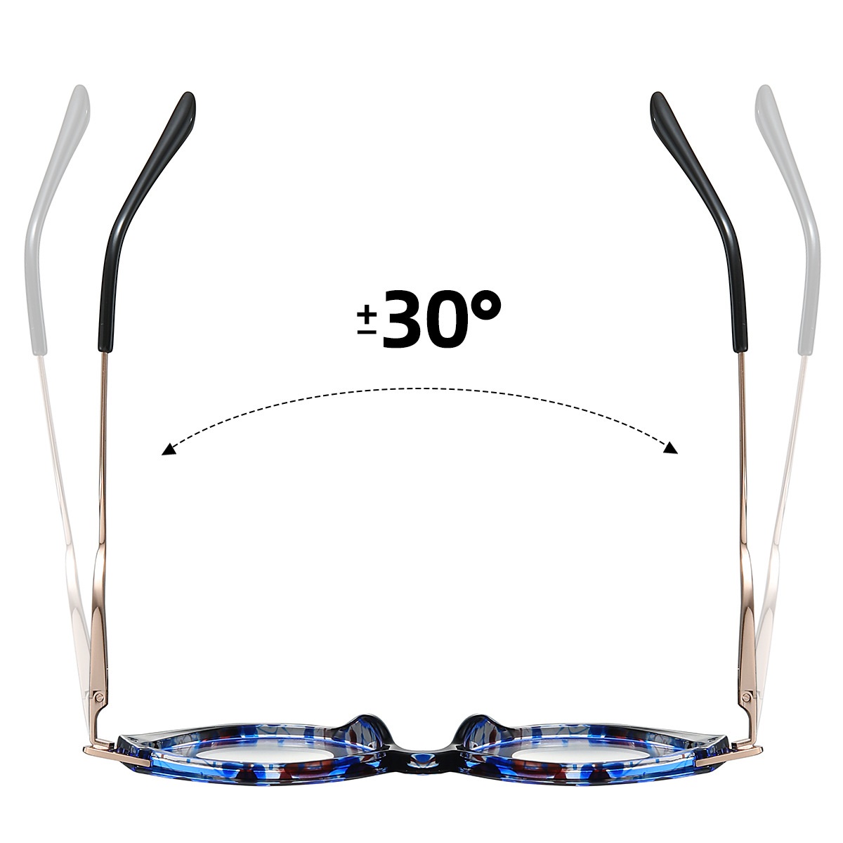 Bena-Plain lens glasses are available with prescription optical lenses