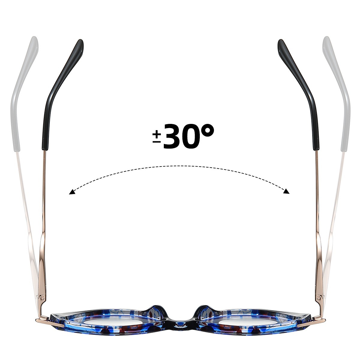 Bena-Plain lens glasses are available with prescription optical lenses