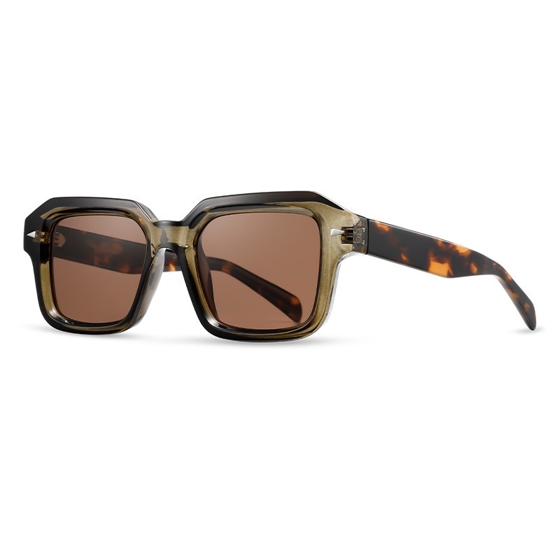 Clay-Square fullrim polarized prescription  sunglasses