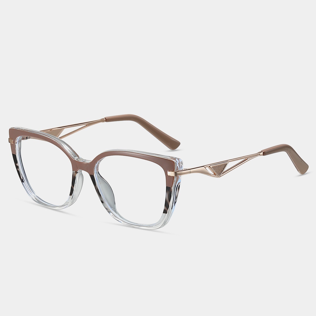 Celandine-Plain lens glasses are available with prescription optical lenses