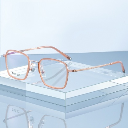 Dan-Plain lens glasses are available with prescription optical lenses