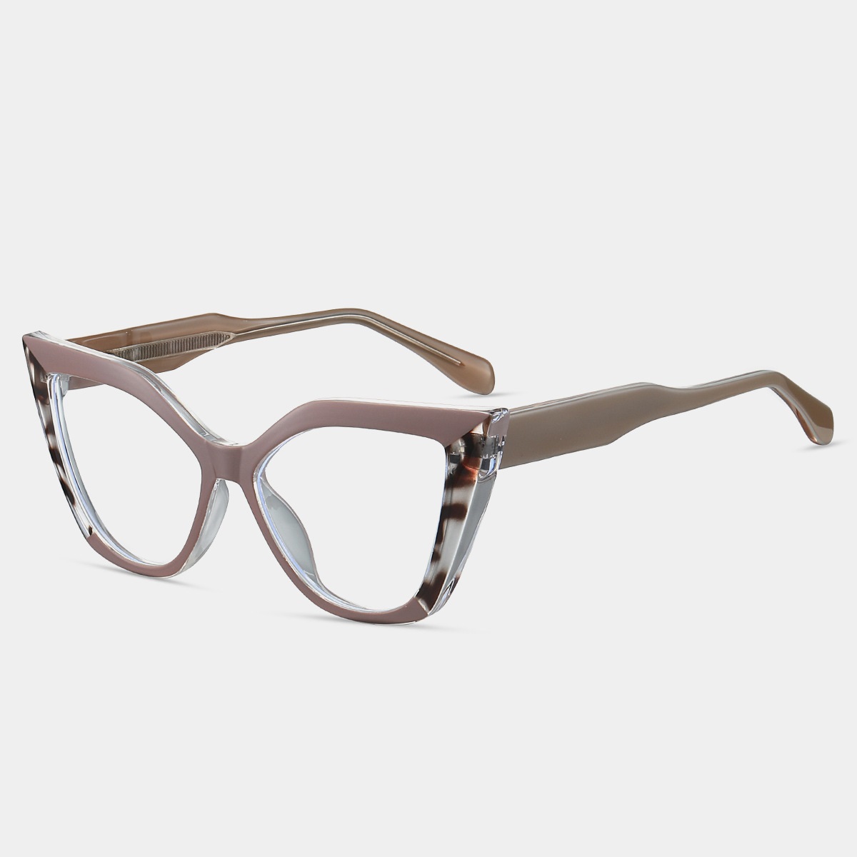 Caltha-Plain lens glasses are available with prescription optical lenses