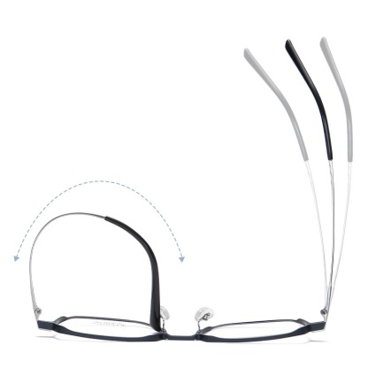 Curitis-Plain lens glasses are available with prescription optical lenses