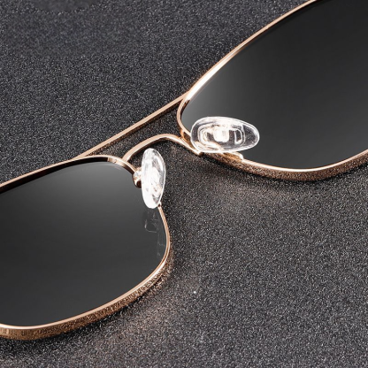 Fitzgerald-Aviator polarized sunglasses can be customized with optical prescription lenses