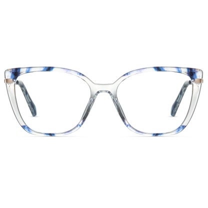 Celandine-Plain lens glasses are available with prescription optical lenses