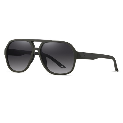 Julius-Outdoor aviator fullrim polarized prescription sunglasses