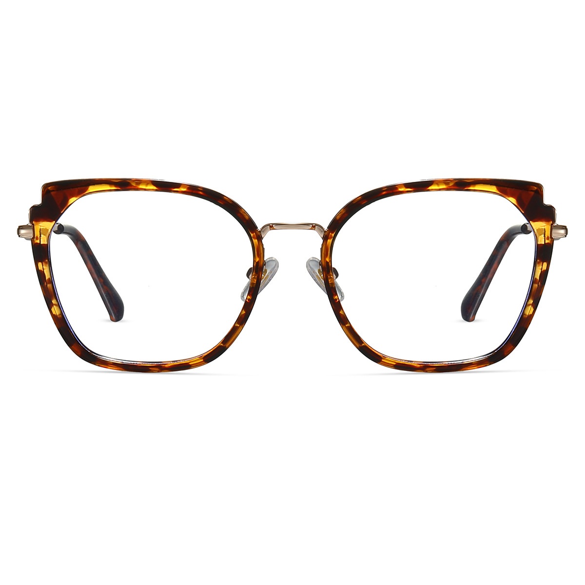 Caitin-Plain lens glasses are available with prescription optical lenses