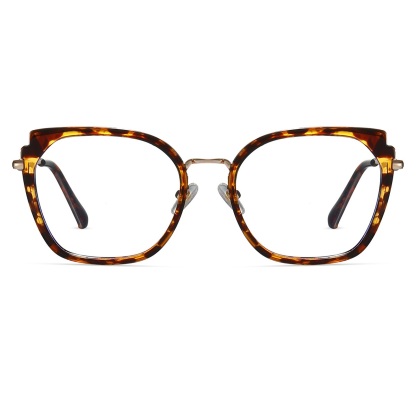 Caitin-Plain lens glasses are available with prescription optical lenses