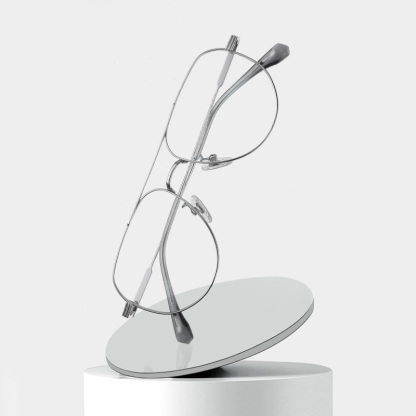 Bevis-Plain lens glasses are available with prescription optical lenses