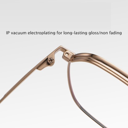 Celeste-Plain lens glasses are available with prescription optical lenses