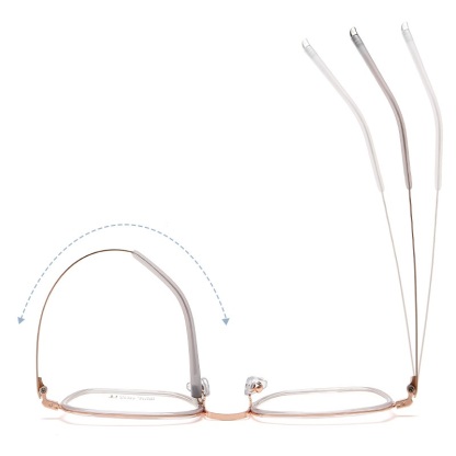 Craig-Plain lens glasses are available with prescription optical lenses