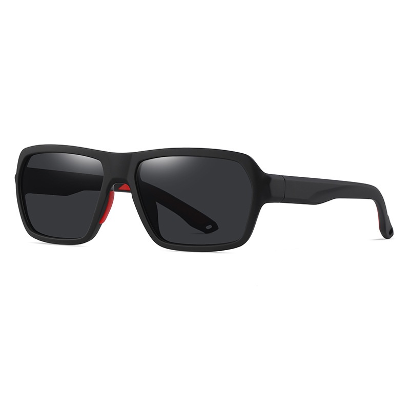 Kelsey-Outdoor geometric fullrim polarized prescription sunglasses