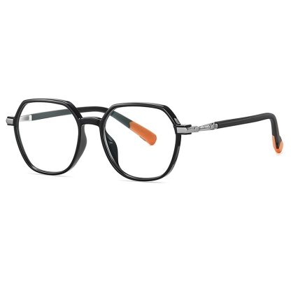 Damara-Plain lens glasses are available with prescription optical lenses