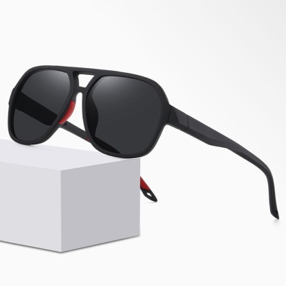 Julius-Outdoor aviator fullrim polarized prescription sunglasses