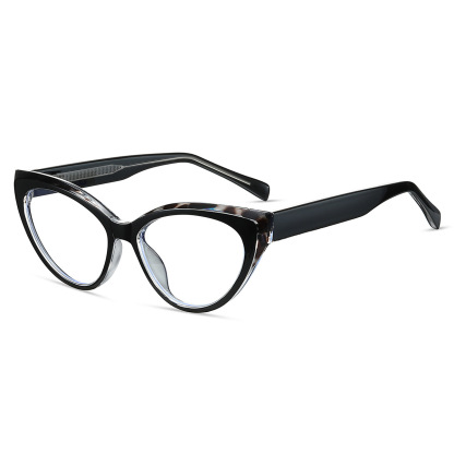 Carol-Plain lens glasses are available with prescription optical lenses