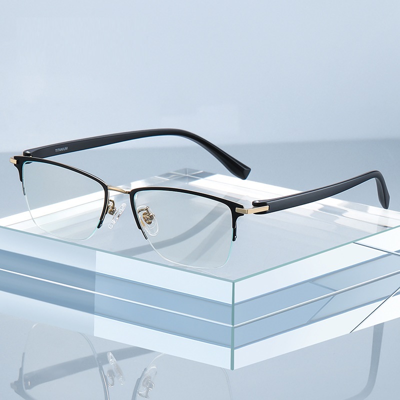 Clifford-Plain lens glasses are available with prescription optical lenses