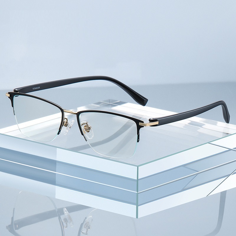 Clifford-Plain lens glasses are available with prescription optical lenses