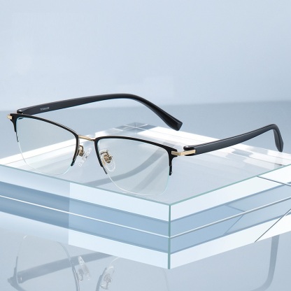 Clifford-Plain lens glasses are available with prescription optical lenses
