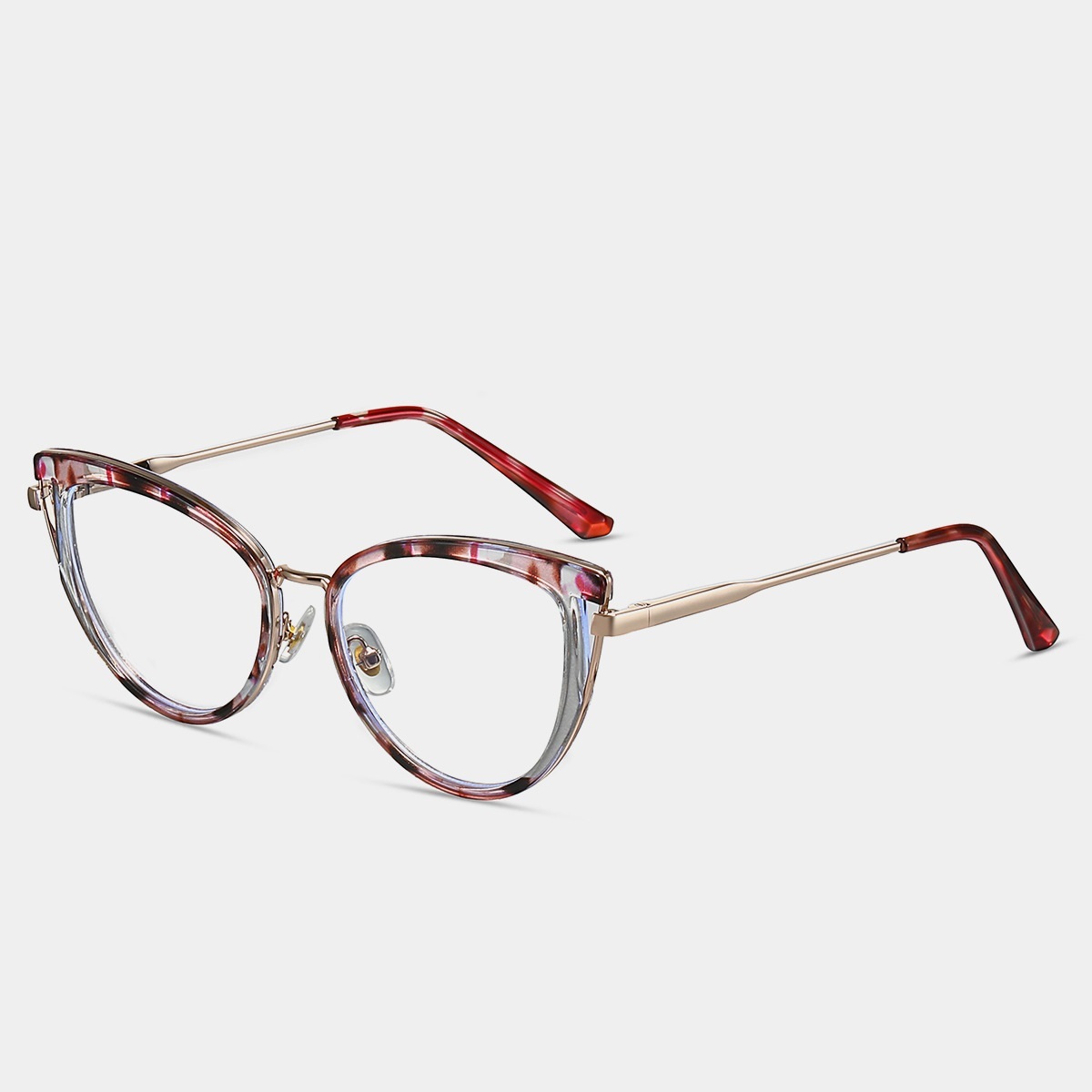 Bunny-Plain lens glasses are available with prescription optical lenses