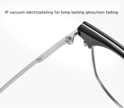 Jack-Pure titanium retro eyebrow frame-F51109