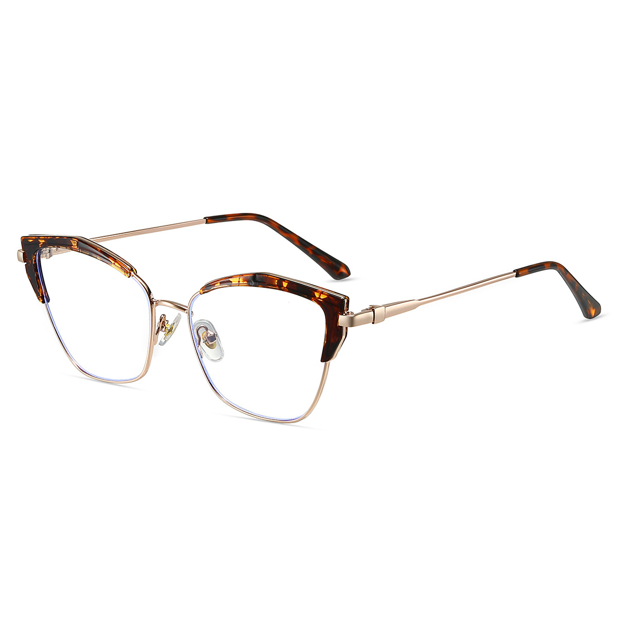 Catherine-Plain lens glasses are available with prescription optical lenses
