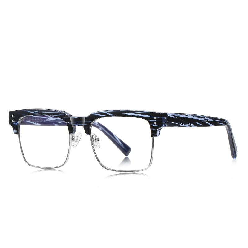 Gary-Square fullrim browline prescription glasses