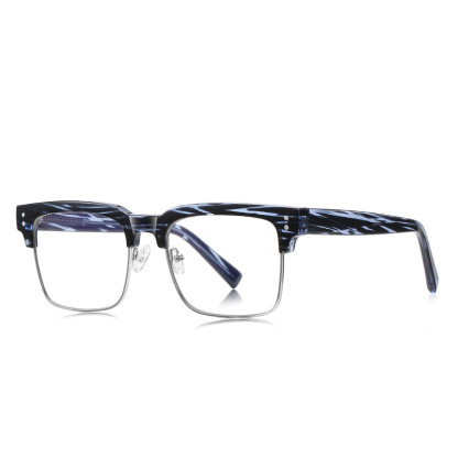 Gary-Square fullrim browline prescription glasses
